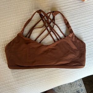 Lululemon low impact, criss-cross back bra